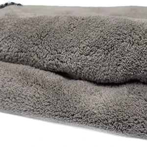 Chemical Guys Gray Woolly Mammoth Microfiber Drying Towel (MIC1995)