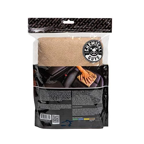 Chemical Guys Tan Workhorse Professional Microfiber Towel (MIC34403) — product image 3