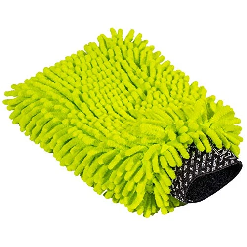 Chemical Guys Lime Green Chenille Wash Mitt (MIC493)
