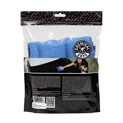 Chemical Guys Waffle Weave Glass and Window Microfiber Towel (MIC708) — product image 3