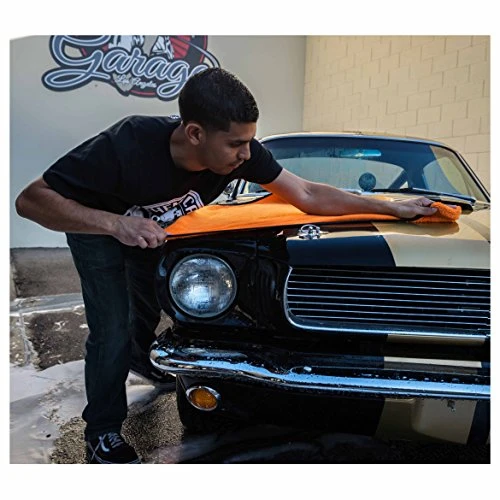 Chemical Guys Orange 36" x 25" Microfiber Drying Towel (MIC_725) — product image 5