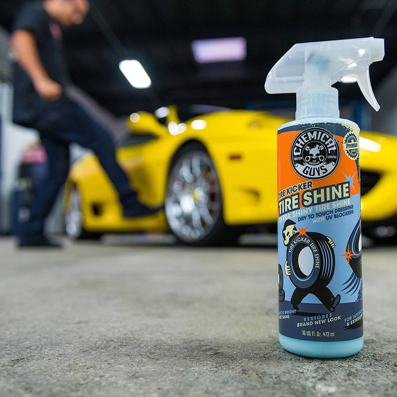 Chemical Guys 16oz Tire Kicker Extra Glossy Tire Shine (TVD11316) — product image 2