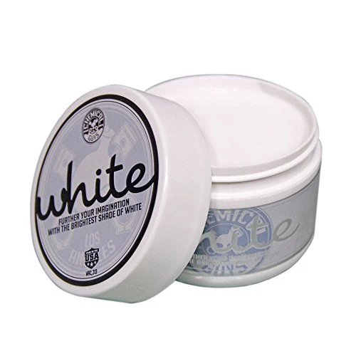 Chemical Guys 8oz White Wax for White and Light Colored Cars (WAC_313)
