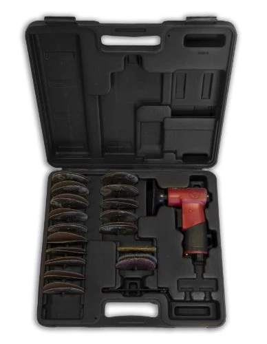 Chicago Pneumatic 3 Inch Air Rotary Sander with Hook and Loop Attachment (CP7202D)