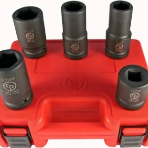 Chicago Pneumatic 5-Piece Metric Impact Socket Set (SS8205WS)