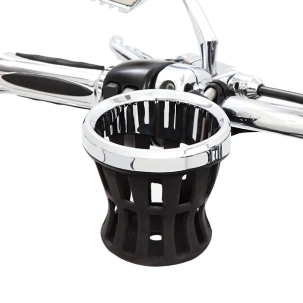 Ciro Drink Holder (Black Mount For Harley-Davidson Models) (50413)