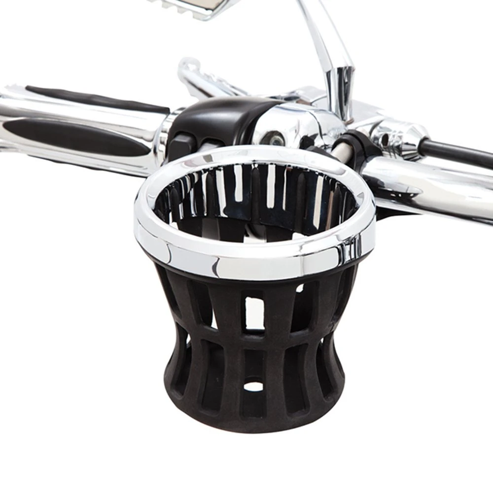 Ciro Drink Holder (Black Mount For Harley-Davidson Models) (50413)