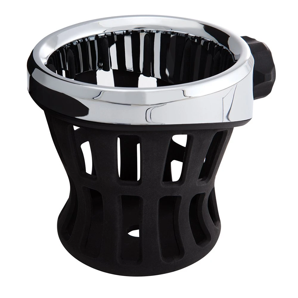 Ciro Drink Holder (Chrome Mount For Harley-Davidson Models) (50412) — product image 2