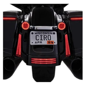 Ciro Fang Rear Led Signal Light Inserts (Black) (45421)