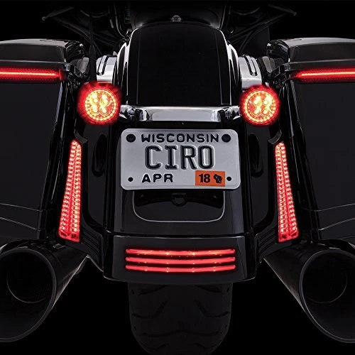 Ciro Fang Rear Led Signal Light Inserts (Chrome) (45401)
