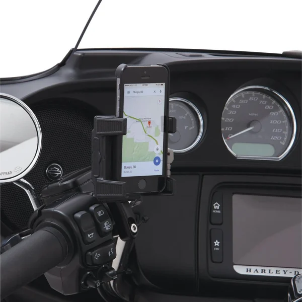 Ciro Smart Phone/Gps Perch Mount Holder Without Charger, Black Finish (50311)