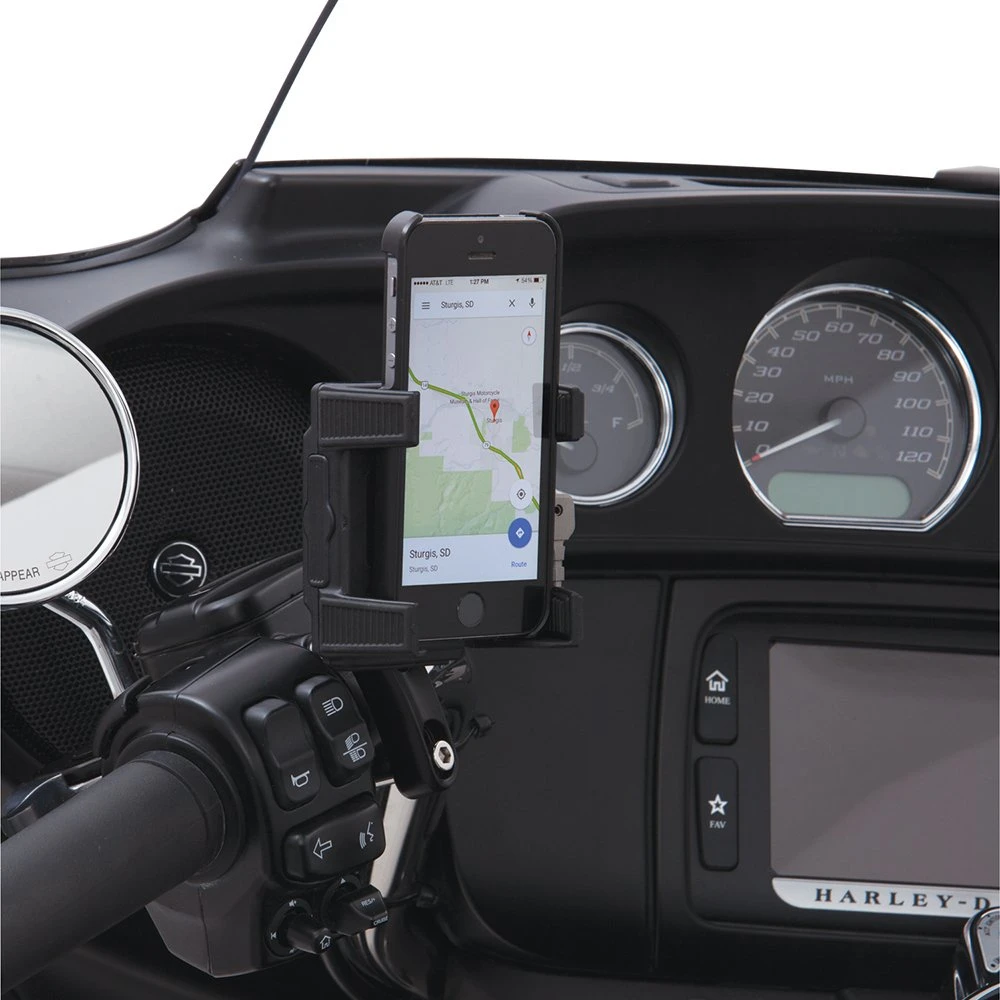 Ciro Smart Phone/Gps Perch Mount Holder Without Charger, Black Finish (50311)
