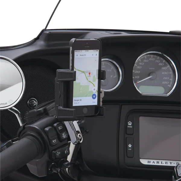 Ciro Smart Phone/Gps Perch Mount Holder Without Charger, Chrome Finish (50310)