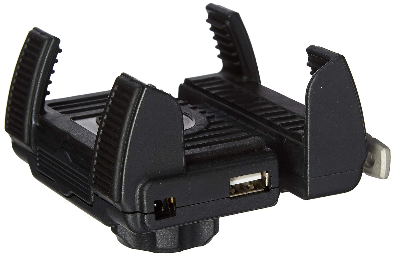 Ciro Smartphone/Gps Holder, Chrome Perch Mount With Charger (50210) — product image 5