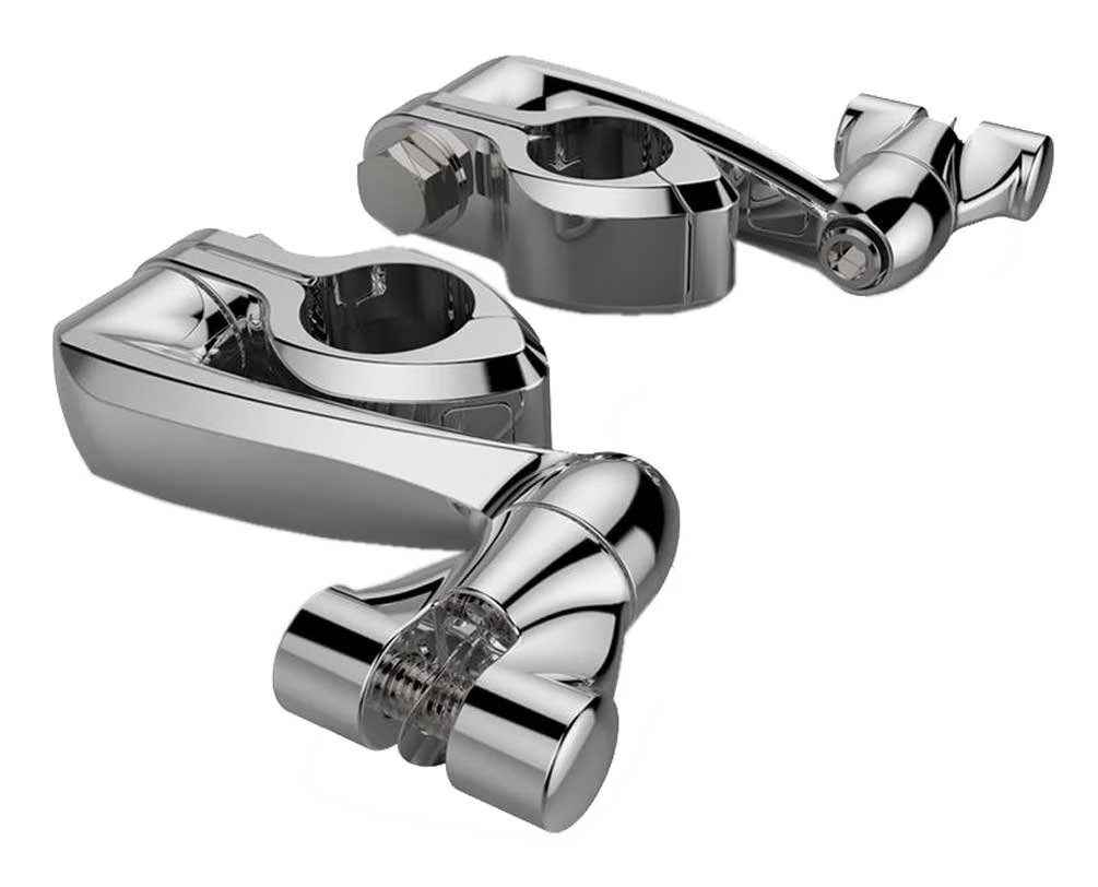 Ciro Standard Engine Guard Highway Peg Mounting Accessory Kit (60004)