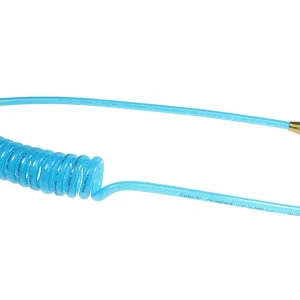 Coilhose Pneumatics PRE14-25B-T 1/4" ID 25' Long, Polyurethane Coiled Hose
