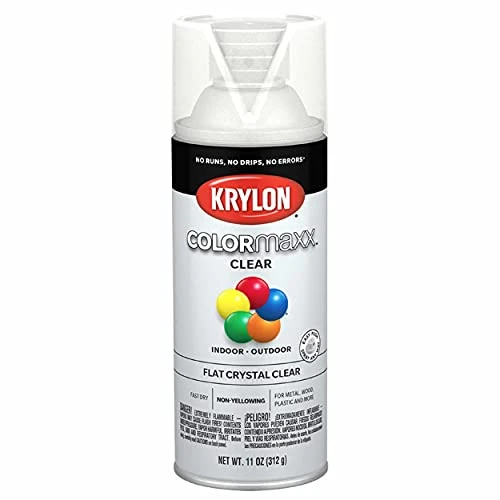Krylon COLORmaxx Acrylic Clear Finish Spray Paint (K05547007)