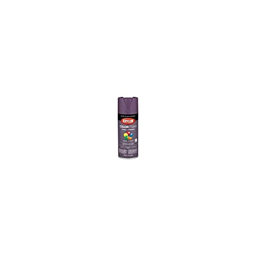 Krylon Colormaxx Matte Eggplant Spray Paint + Primer (K05594007)