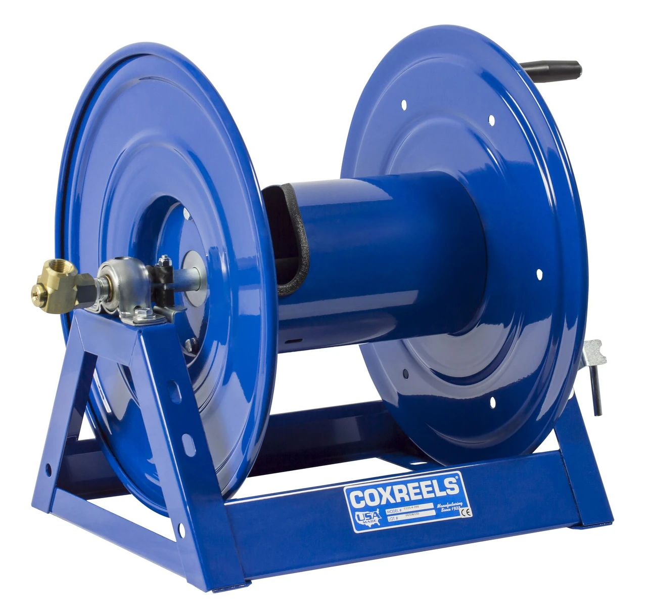 Coxreels 1125 Series Hand Crank Hose Reels - 1 1/4" Outer Diameter (1125-5-100) — product image 4