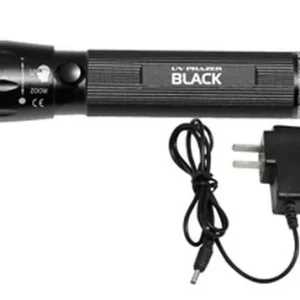 CPS Products Rechargeable UV Phazer BLACK Light with Adjustable Lens Focus (413065)