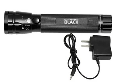 CPS Products Rechargeable UV Phazer BLACK Light with Adjustable Lens Focus (413065)