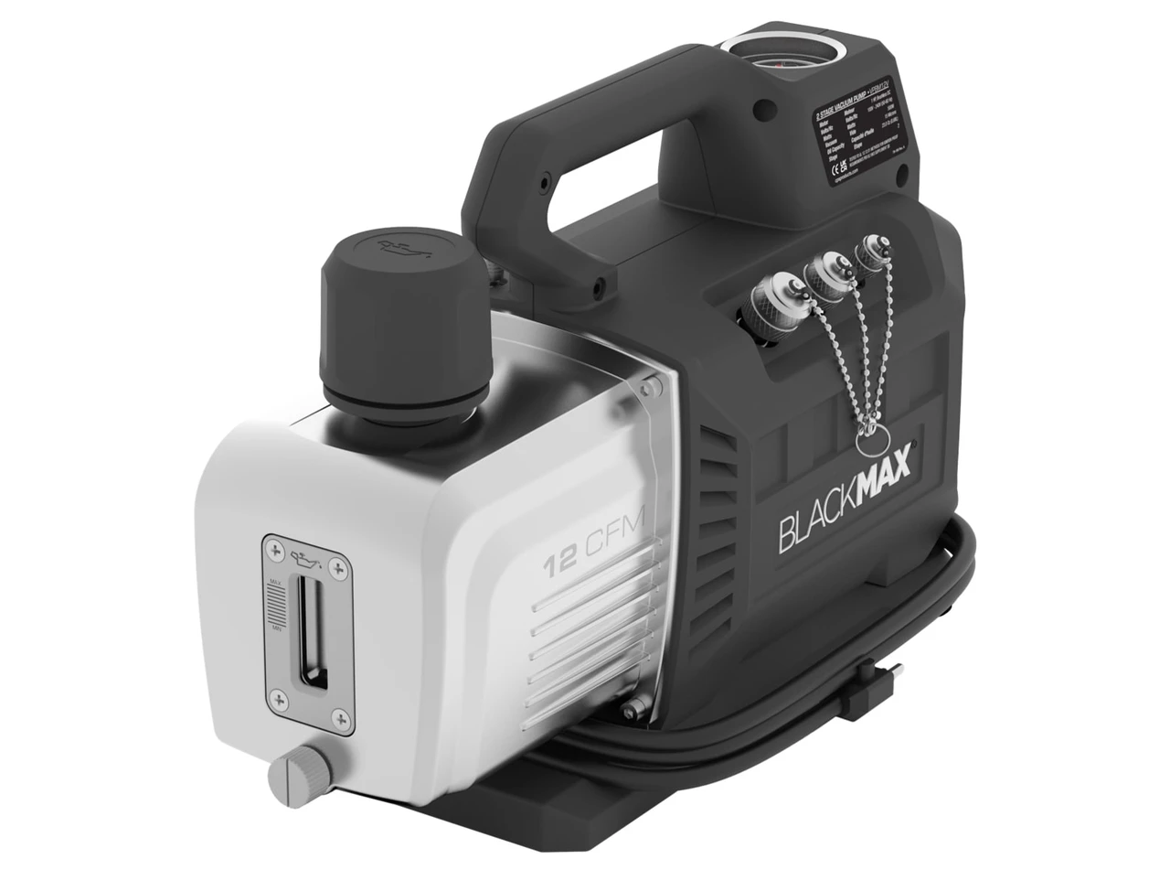 CPS Products BlackMax 12 CFM Vacuum Pump Sparkless (100/240V) (VPBM12V)