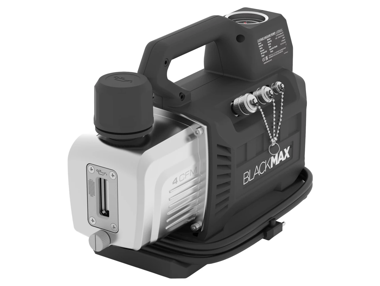 CPS Products BlackMax 4 CFM Vacuum Pump Sparkless (100/240V) (VPBM4V)