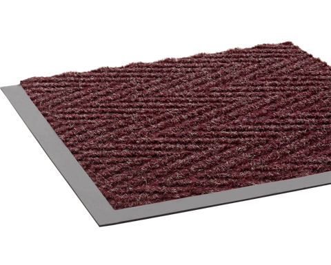 Crown Matting Chevron 2'x3' Burgundy (CN 0023BU) — product image 2