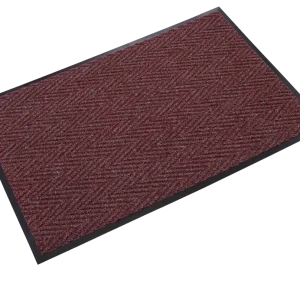Crown Matting Chevron 4'x60' Burgundy (CNR0048BU)