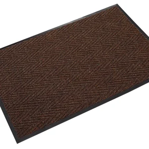 Crown Matting Chevron 6'x60' Brown (CNR0072BR)