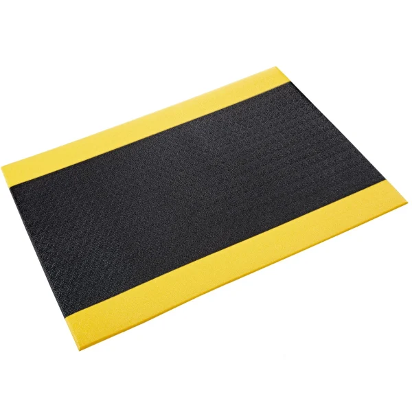 Crown Matting Comfort-King 3/8 4'x60' Black w/Yellow (CK83848YB)