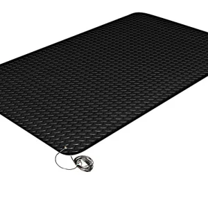 Crown Matting Electrically Conductive Deck Plate 3'x5' Black (CD 0035EB)