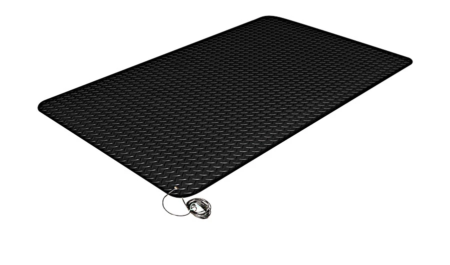 Crown Matting Electrically Conductive Deck Plate 3'x5' Black (CD 0035EB)