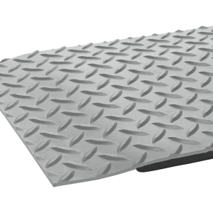 Crown Matting Industrial Deck Plate Ultra 2'x3' Gray (CD 3423DG)