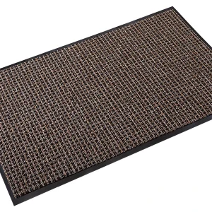 Crown Matting Oxford Elite 3'x5' Black/Brown (OE 0035BR)