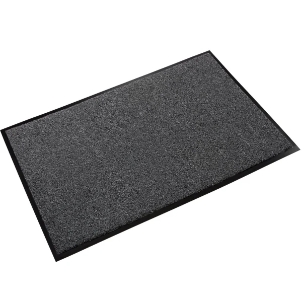 Crown Matting Rely-On Olefin 3'x4' Charcoal (GS 0034CH)