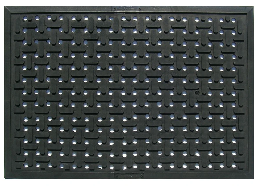 Crown Matting Safe-Flow Plus 2'x3' Black (KS 0023BK)