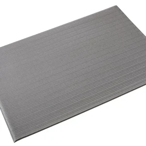 Crown Matting Tuff-Spun 3/8 Rib-Surface 2'x3' Gray (FL 2436GY)