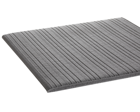 Crown Matting Tuff-Spun 3/8 Rib-Surface 3'x5' Gray (FL 3660GY) — product image 2