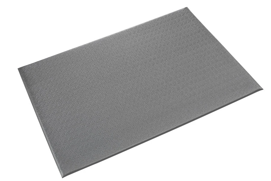 Crown Matting Tuff-Spun 5/8 Pebble-Surface 4'x60' Gray (TS6P048GY-60)
