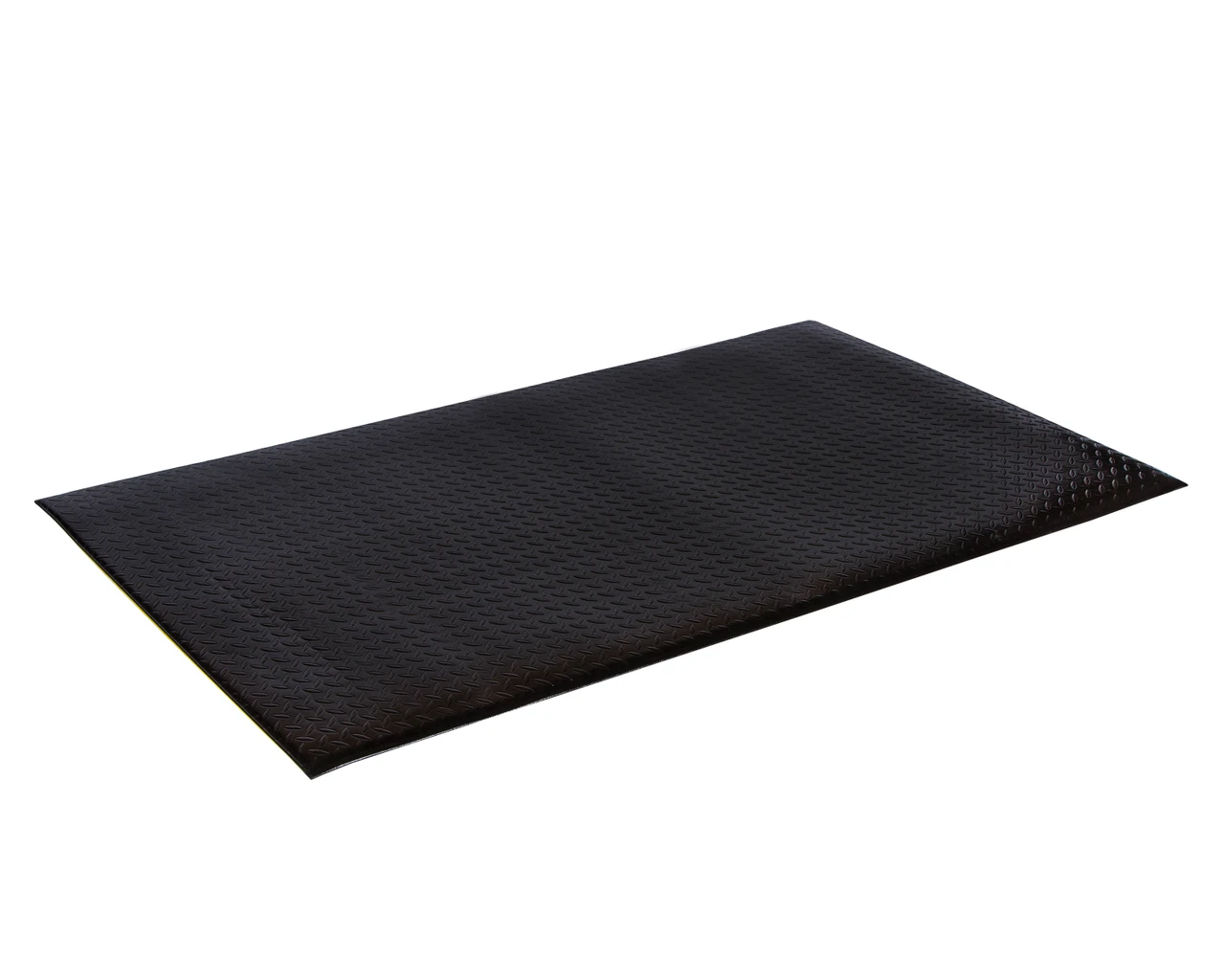 Crown Matting Wear-Bond Comfort-King Diamond-Surface 3'x12' Black (WB Z312KD)