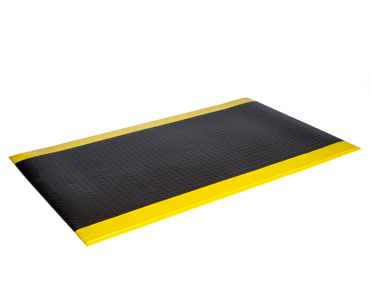 Crown Matting Wear-Bond Comfort-King Diamond-Surface 4'x75' Black (WBRZ048KD-75)