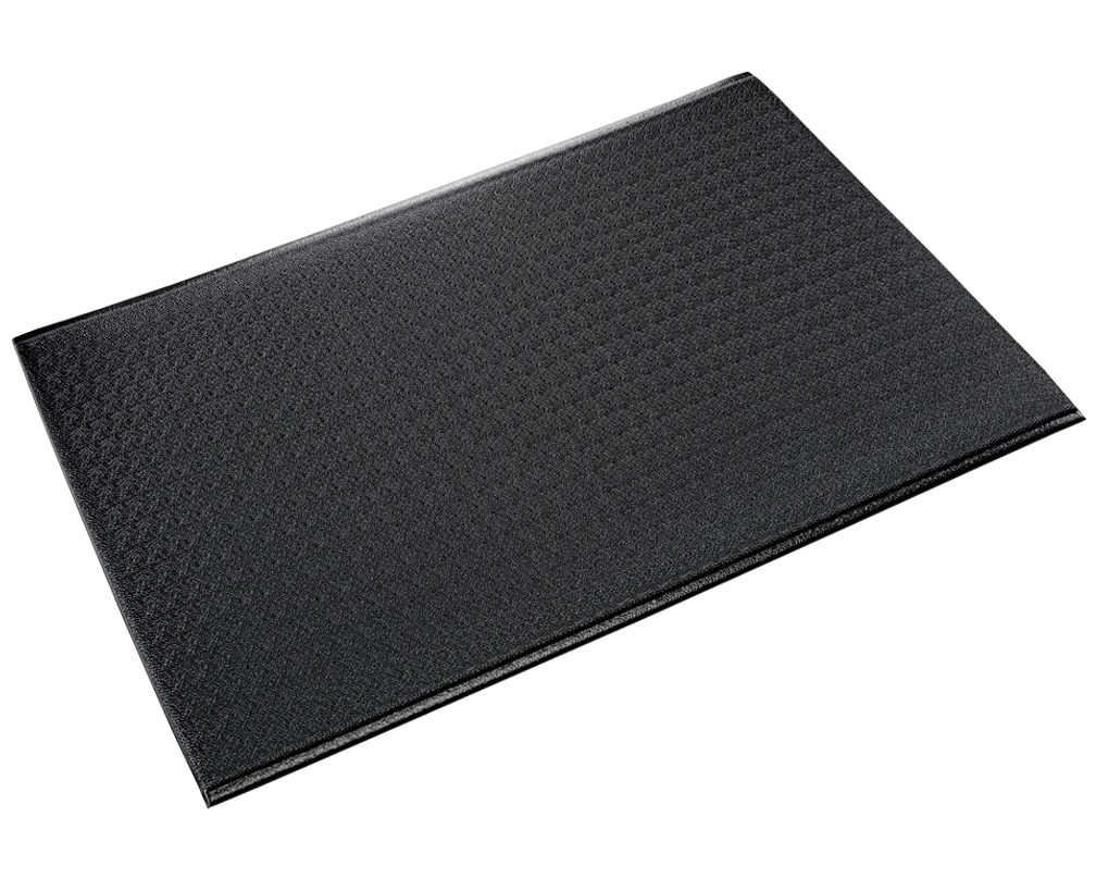 Crown Matting Wear-Bond Tuff-Spun Pebble-Surface 3'x12' Black (WB 0312KP)