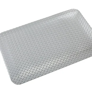 Crown Matting Workers-Delight Deck Plate 2'x75' Gray (WDR1224GY-75)