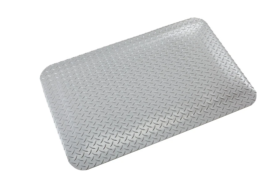Crown Matting Workers-Delight Deck Plate 3'x75' Gray (WDR1236GY-75)