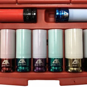 CTA Tools 7800 9 Pc. Thin Wall Master Impact Socket Set