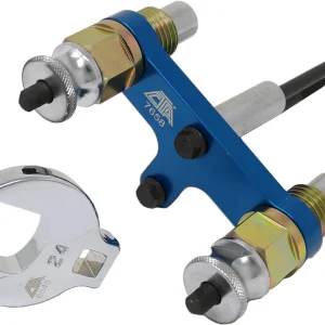CTA Tools Fuel Injector Removal Tool With 24mm Crows Foot Wrench - Compatible With Bmw N20 And N55 Engines (7658U)