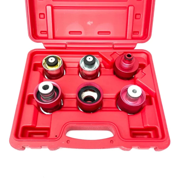 CTA Tools Radiator Pressure Tester Adapter Kit, 6 Pc - Usa/Asian (7058)