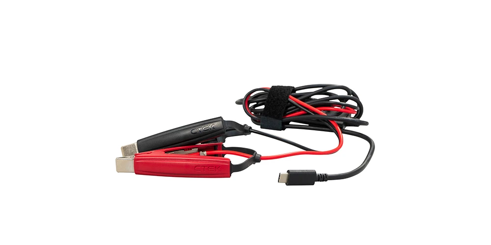 CTEK CS FREE USB-C Charging Cable with Clamps (40-465)