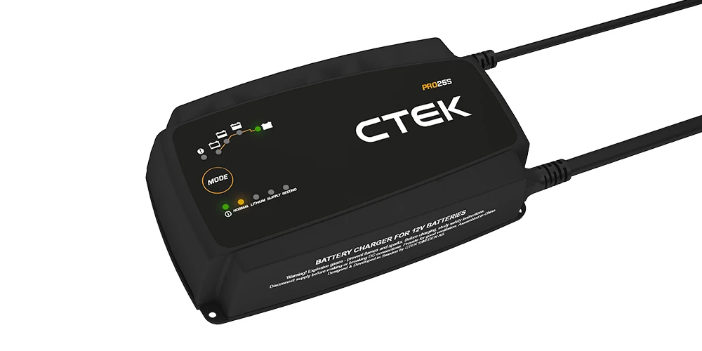 CTEK PRO25S 12V 25A Professional Battery Charger (40-328) — product image 3